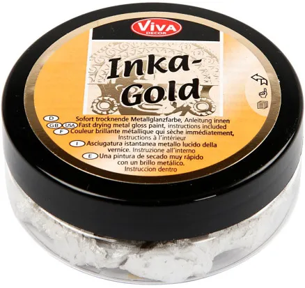 Inka Gold, Platin, 50 ml/ 1 Stk.
