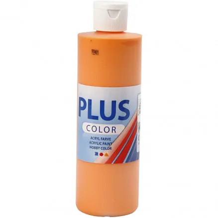 Plus Color Bastelfarbe, Kürbis, 250 ml/1 fl.