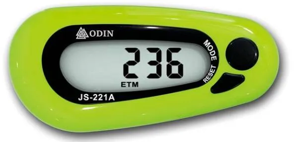 Odin 3D Professioneller Schrittzähler Limettengrün