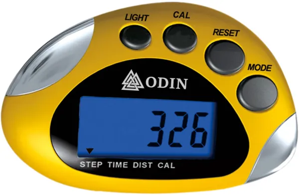 Odin Multifunktions-Schrittzähler Gelb