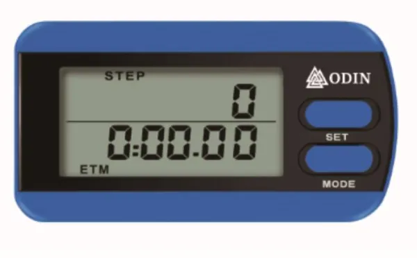 Odin Taschen-Schrittzähler Blau